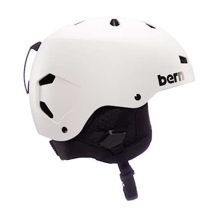 Helma na snowboard Bern Macon Classic matte white 2024 - 2