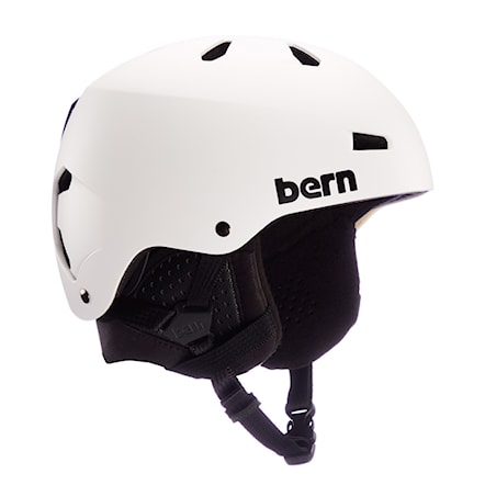 Helma na snowboard Bern Macon Classic matte white 2024 - 1