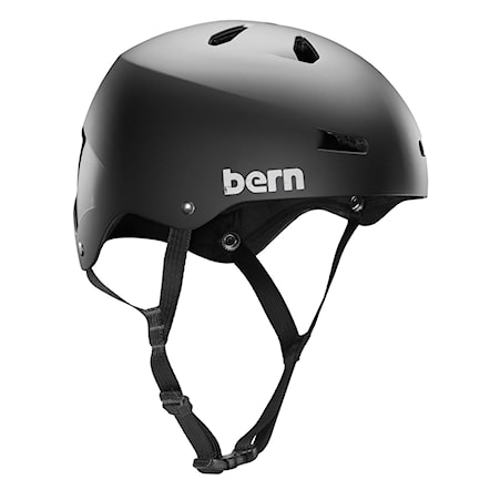 Skateboard Helmet Bern Macon matte black 2015 - 1