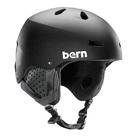 Snowboard Helmet Bern Macon matte black 2019 - 1