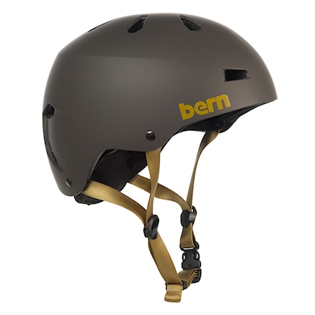 Skateboard Helmet Bern Macon matte charcoal grey 2015 - 1