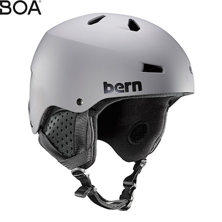 Snowboard Helmet Bern Macon matte grey 2020 - 1