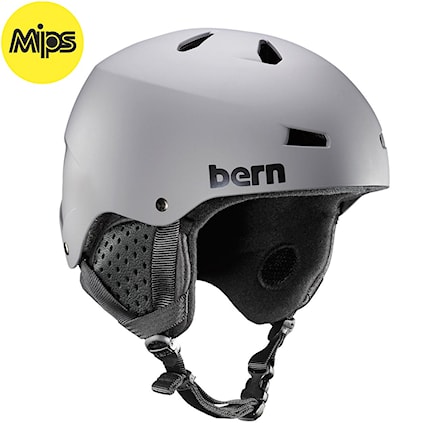 Snowboard Helmet Bern Macon Mips matte grey 2019 - 1