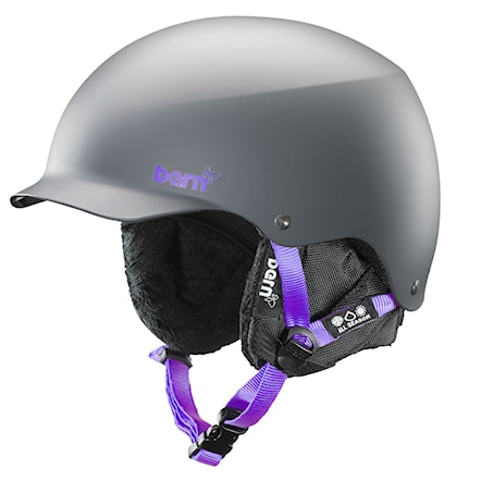 Snowboard Helmet Bern Muse matte grey 2014 - 1