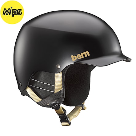 Snowboard Helmet Bern Muse Mips satin black 2020 - 1