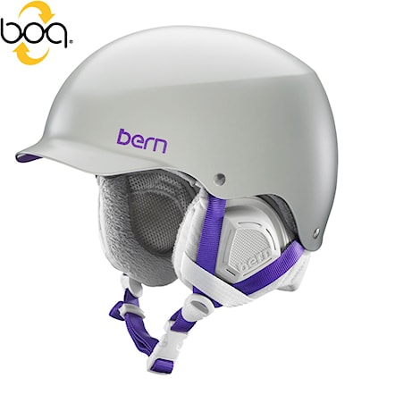 Snowboard Helmet Bern Muse satin grey 2016 - 1