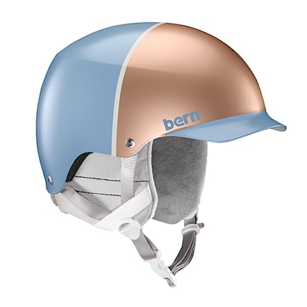 Snowboard Helmet Bern Muse satin ice blue/rose gold hatstyl 2020 - 1