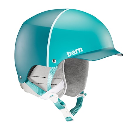 Snowboard Helmet Bern Muse satin teal hatstyle 2020 - 1