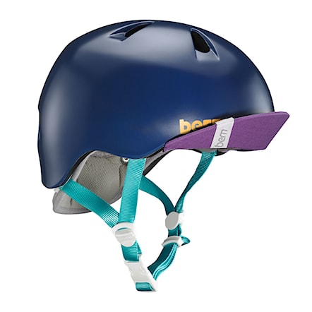 Bike Helmet Bern Nina satin navy blue 2021 - 1