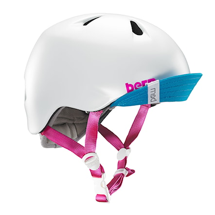 Bike Helmet Bern Nina satin white 2021 - 1