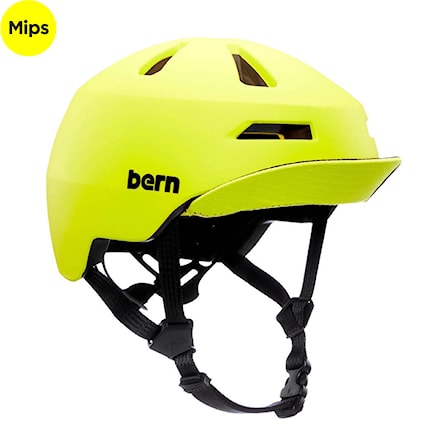 Helma na kolo Bern Nino 2.0 Mips matte lime 2022 - 1