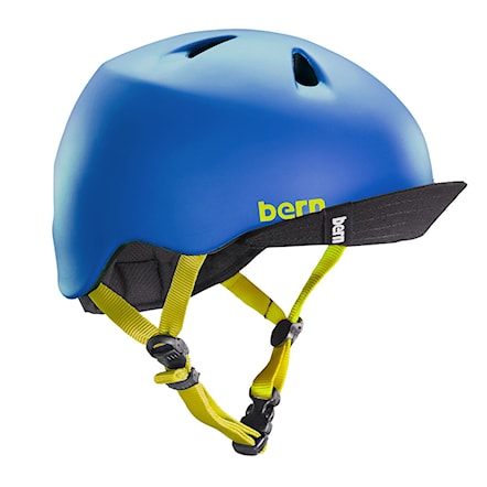 Bike Helmet Bern Nino matte blue 2021 - 1