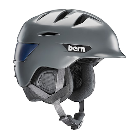 Snowboard Helmet Bern Rollins satin grey 2016 - 1