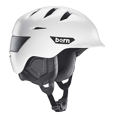Snowboard Helmet Bern Rollins satin white 2016 - 1
