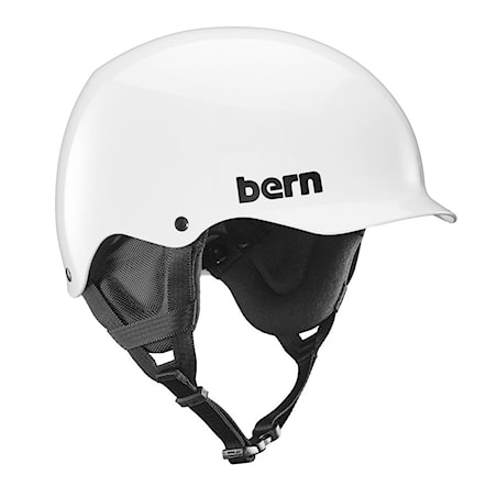 Kask snowboardowy Bern Team Baker gloss white 2018 - 1