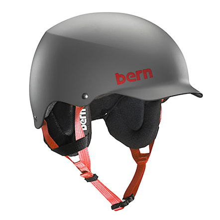 Helma na snowboard Bern Team Baker matte grey 2016 - 1
