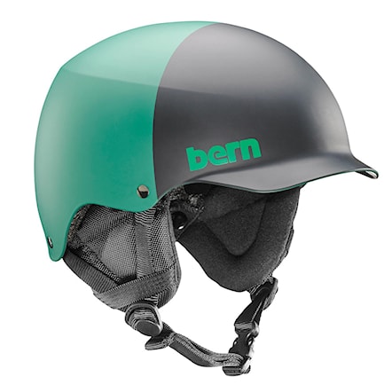 Snowboard Helmet Bern Team Baker matte hunter green 2-tone 2017 - 1