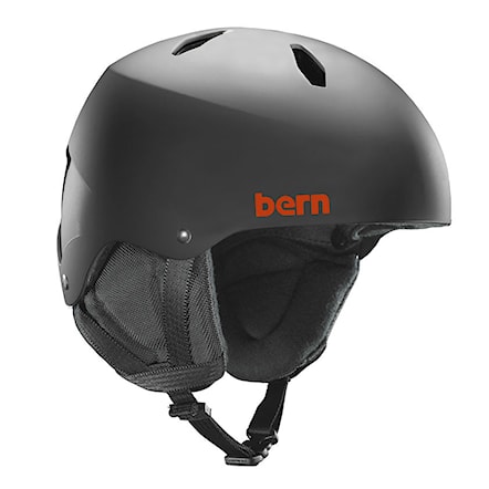 Snowboard Helmet Bern Team Diablo Jr matte black 2018 - 1