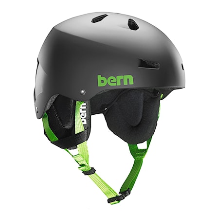 Snowboard Helmet Bern Team Macon matte black 2016 - 1