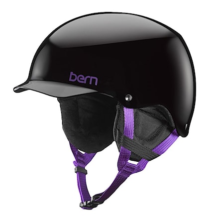 Snowboard Helmet Bern Team Muse gloss black 2018 - 1