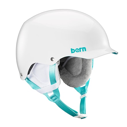 Snowboard Helmet Bern Team Muse gloss white 2019 - 1