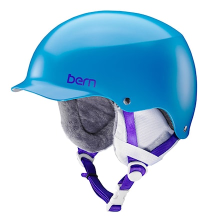 Snowboard Helmet Bern Team Muse satin ocean blue 2017 - 1