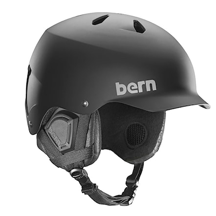 Snowboard Helmet Bern Watts 8Tracks matte black 2018 - 1
