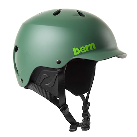 Skateboard Helmet Bern Watts H2O matte leaf green 2016 - 1