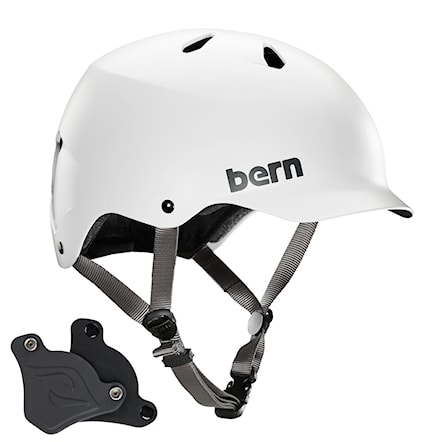 Wakeboard Helmet Bern Watts H2O satin white 2021 - 1