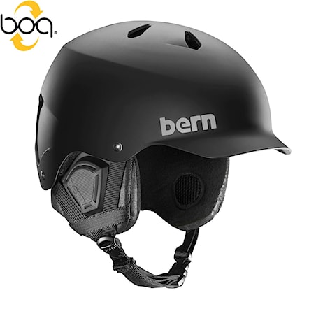 Snowboard Helmet Bern Watts matte black 2017 - 1