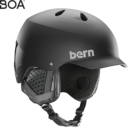 Snowboard Helmet Bern Watts matte black 2020 - 1