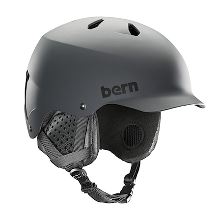 Snowboard Helmet Bern Watts matte grey 2021 - 1