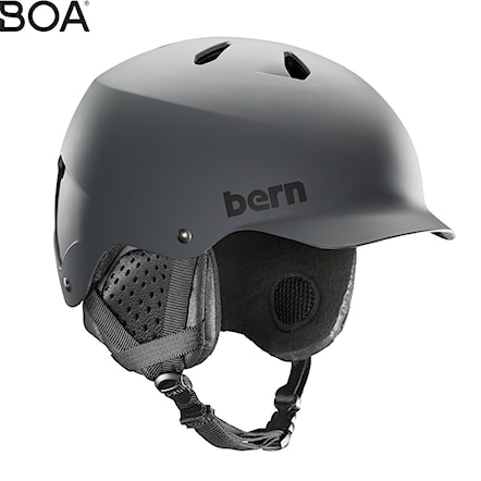 Snowboard Helmet Bern Watts matte grey 2020 - 1