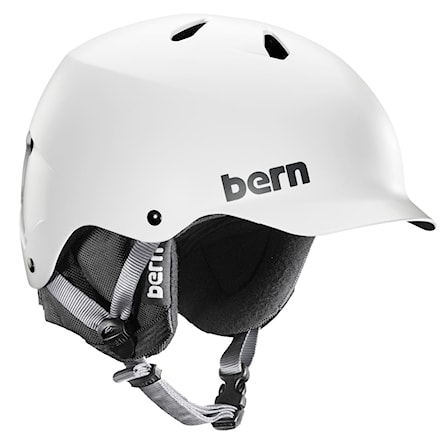 Snowboard Helmet Bern Watts satin white 2014 - 1
