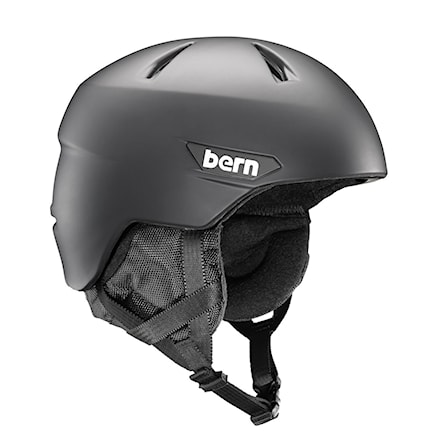 Snowboard Helmet Bern Weston Jr matte black 2019 - 1
