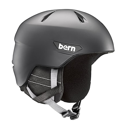 Snowboard Helmet Bern Weston Jr matte black 2020 - 1
