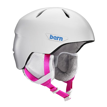 Snowboard Helmet Bern Weston Jr satin white 2019 - 1