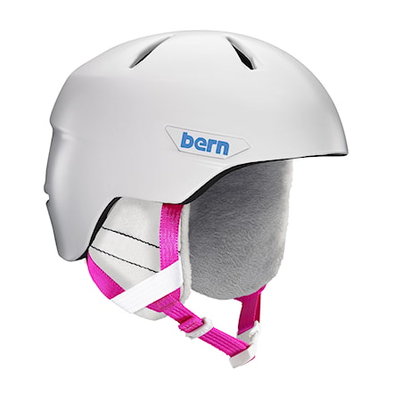 Snowboard Helmet Bern Weston Jr satin white 2020 - 1