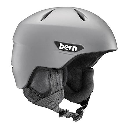 Snowboard Helmet Bern Weston matte grey 2017 - 1