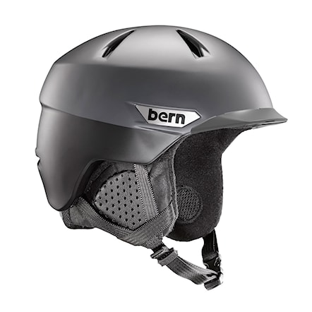 Snowboard Helmet Bern Weston Peak satin black two-tone 2019 - 1