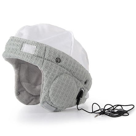 Winter helmet liner Bern Zip Mold Audio grey - 1