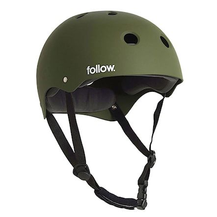 Prilba na wakeboard Follow Safety First Helmet olive 2023 - 1
