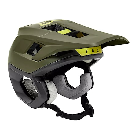 Bike Helmet Fox Dropframe Pro olive green 2022 - 1