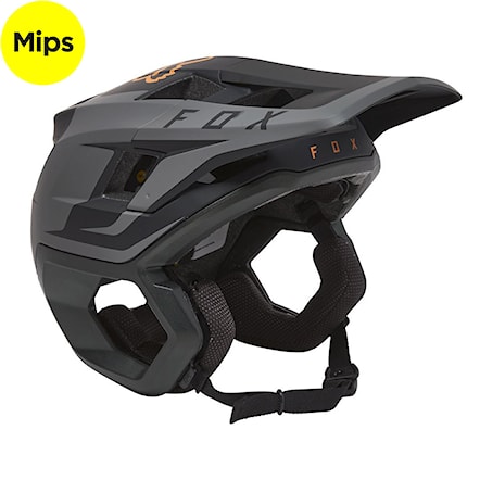 Bike Helmet Fox Dropframe Pro Sideswipe black/gold 2021 - 1