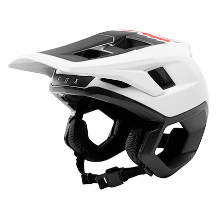 Bike Helmet Fox Dropframe white/black 2019 - 1