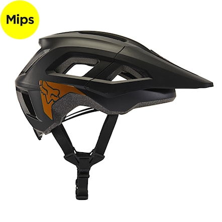 Bike Helmet Fox Mainframe Mips black/gold 2022 - 1