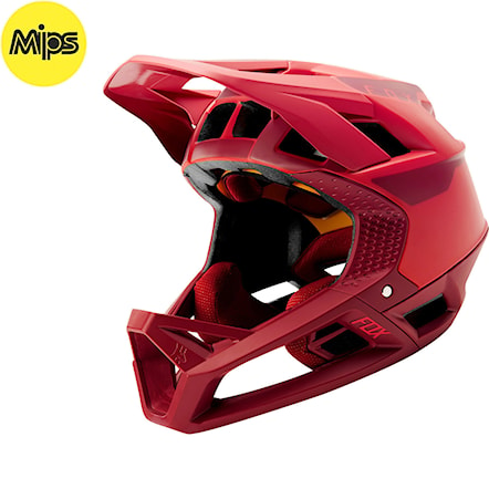 Bike Helmet Fox Proframe Quo bright red 2020 - 1