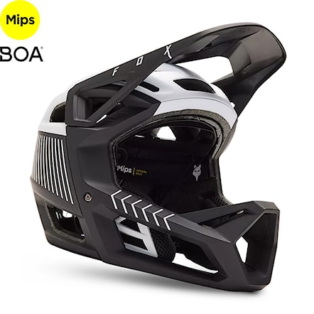 Bike Helmet Fox Proframe RS Mash black/white 2023 - 1
