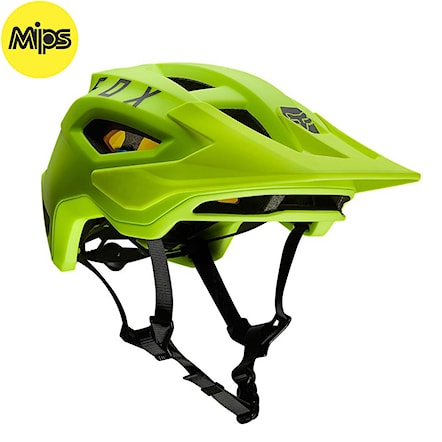 Bike Helmet Fox Speedframe Mips fluo yellow 2021 - 1