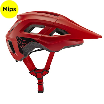 Kask rowerowy Fox Youth Mainframe fluo red 2022 - 1